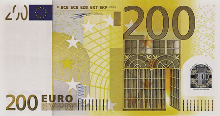 200 eur bankovka